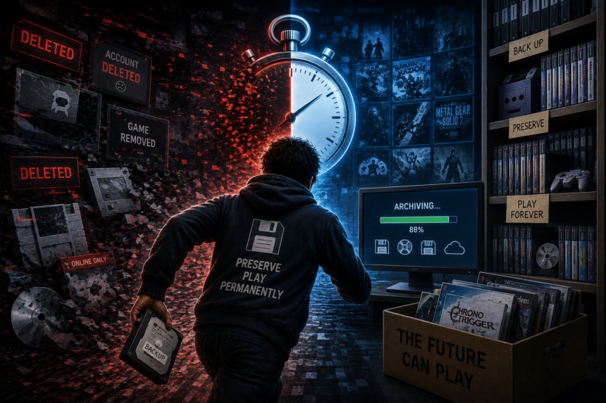 Game Preservation Is a Race Against Deletion