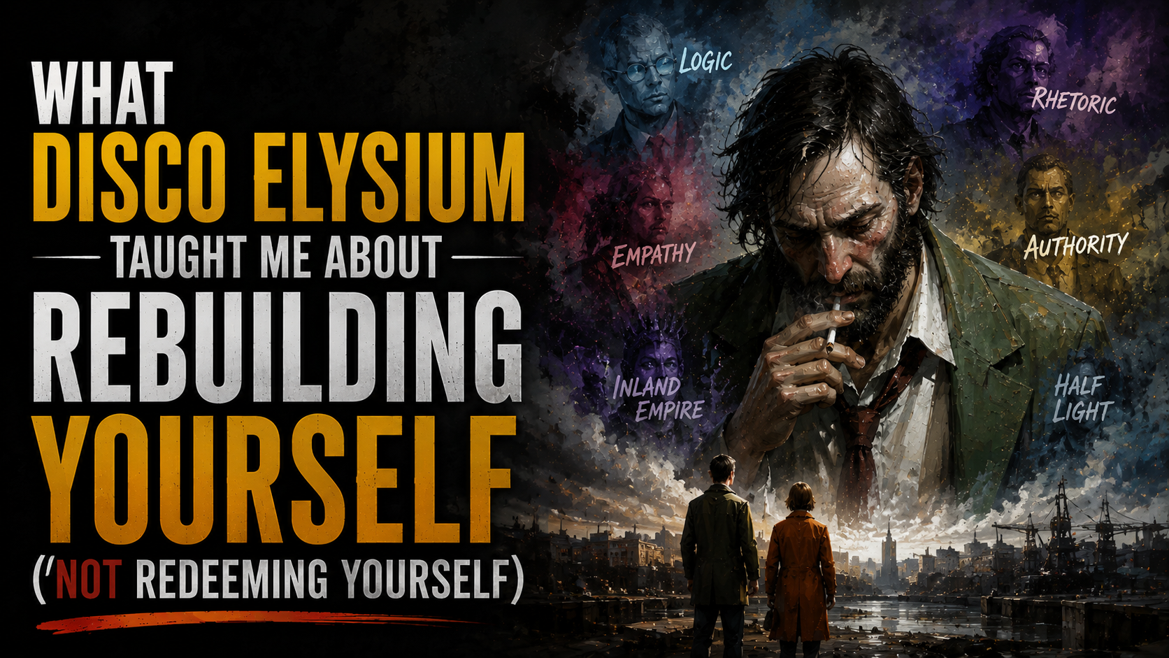 What Disco Elysium Taught Me About Rebuilding Yourself (Not Redeeming Yourself)