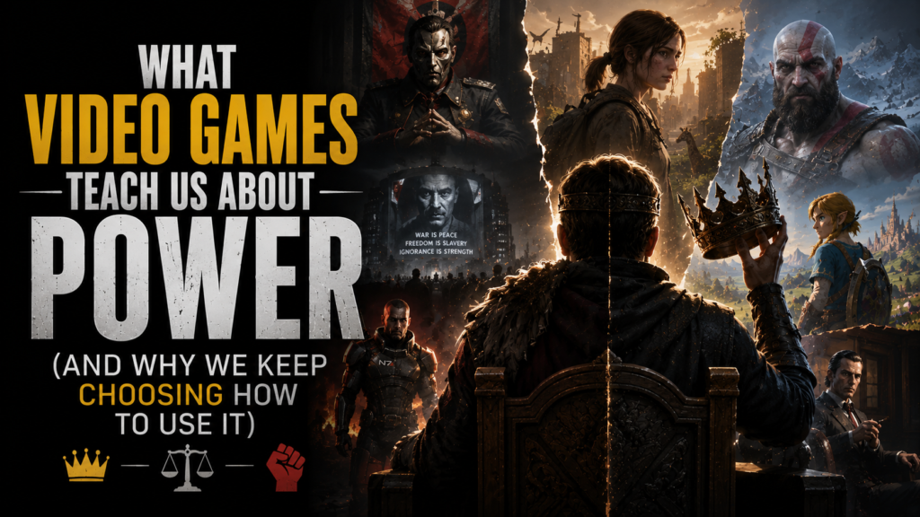 What Video Games Teach Us About Power (And Why We Keep Choosing How to Use It)