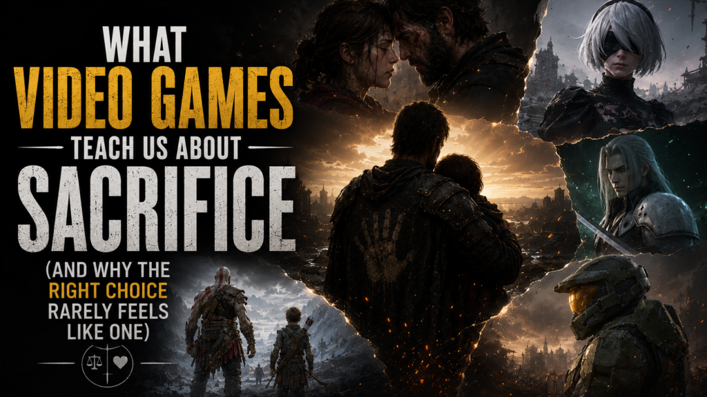 What Video Games Teach Us About Sacrifice (And Why the Right Choice Rarely Feels Like One)