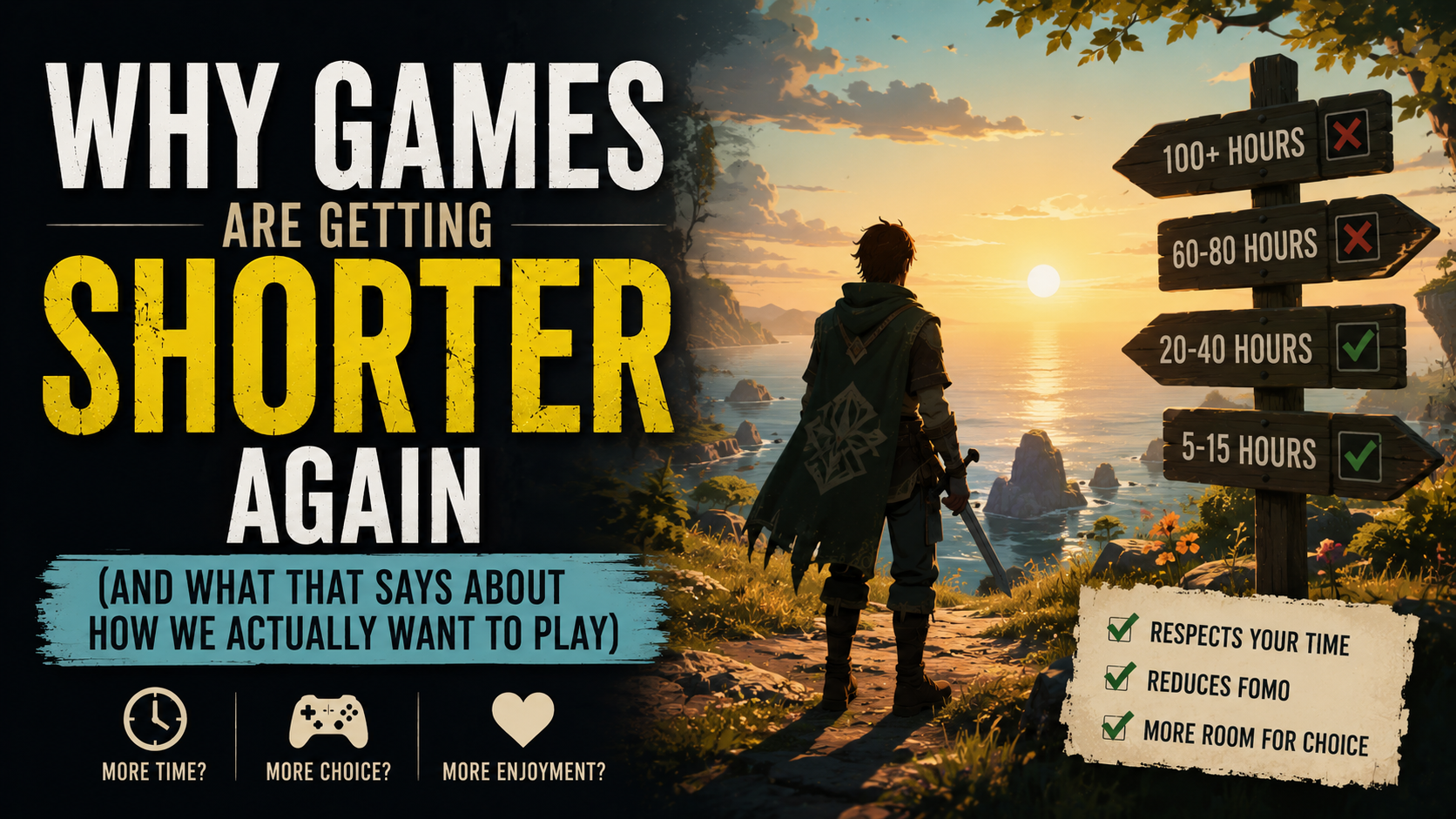Why Games Are Getting Shorter Again (And What That Says About How We Actually Want to Play)
