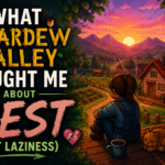 What Stardew Valley Taught Me About Rest (Not Laziness)