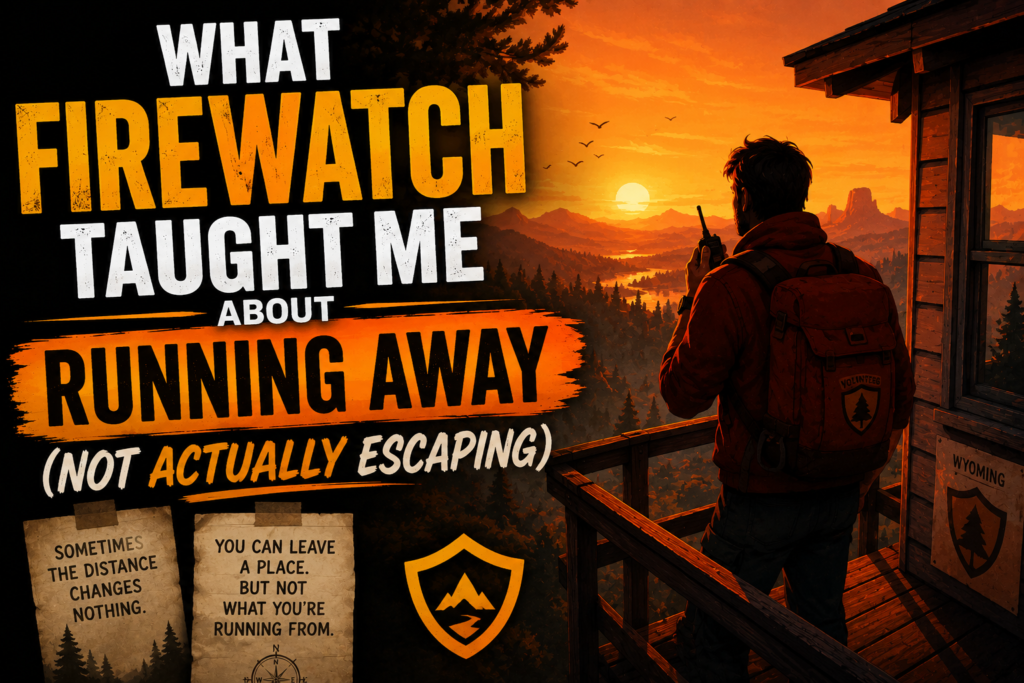 What Firewatch Taught Me About Running Away (Not Actually Escaping)