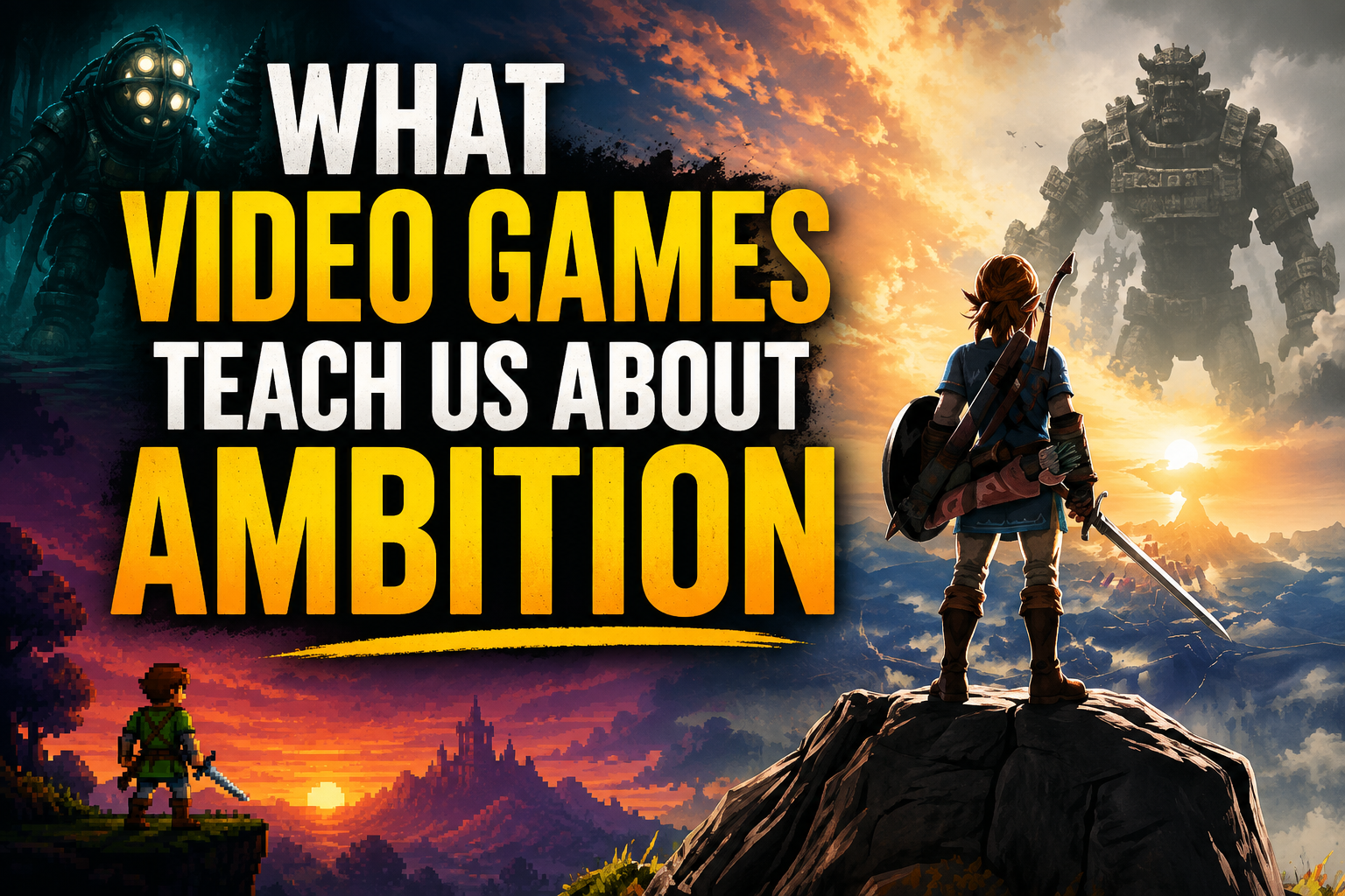 What Video Games Teach Us About Ambition (And Why We Keep Building Past the Point of Comfort)