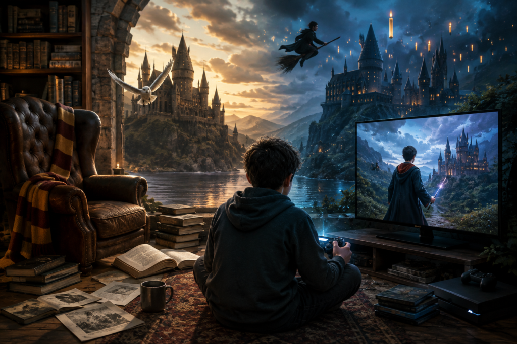 Harry Potter and the Decade We Spent Playing Him Instead of Reading About Him