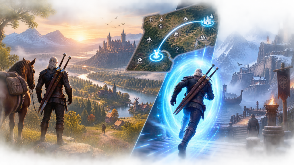 Why Fast Travel Quietly Changed How We Experience Game Worlds