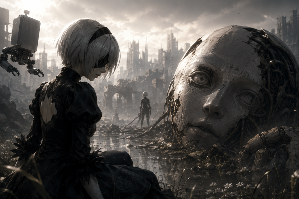 2B and What NieR Asks About Meaning Without Memory