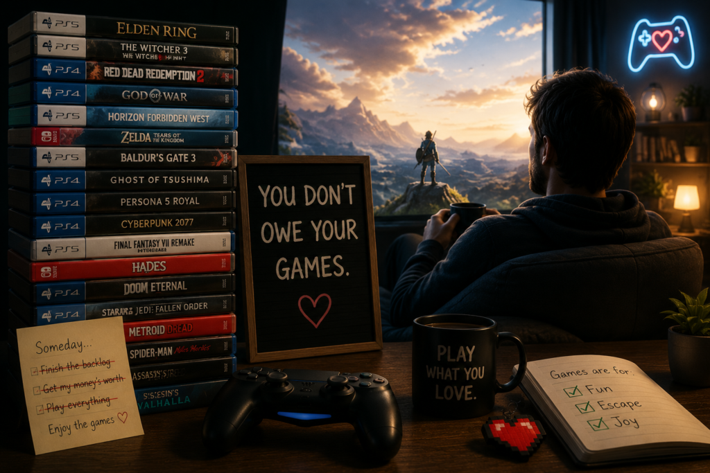 The Backlog Is Not a Failure: Rethinking How We "Owe" Our Games